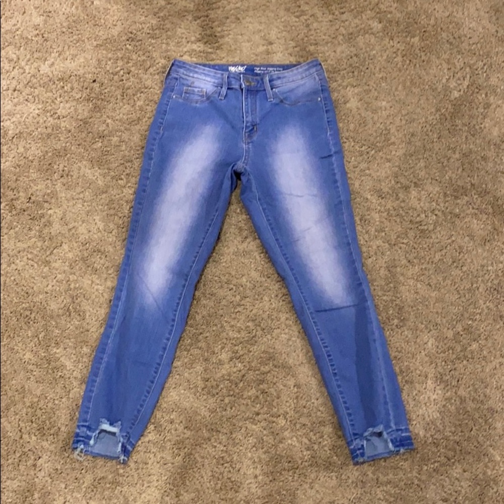 Cropped Lightwash Jeggings size 4